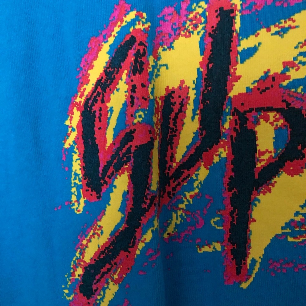 Supreme medium blue tee shirt